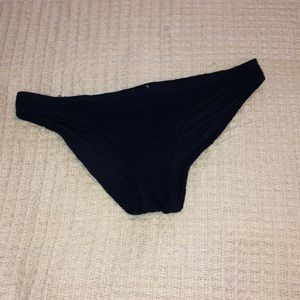 Navy blue, lace, bikini bottoms